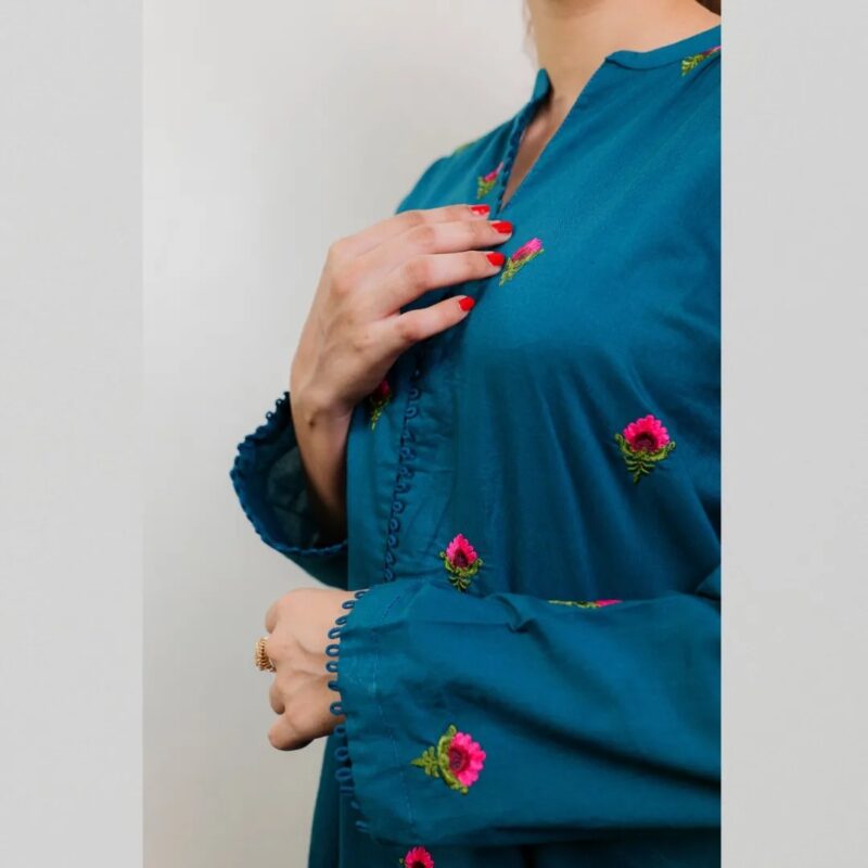 Embroidered Suit 2PC - EM49 - Image 3