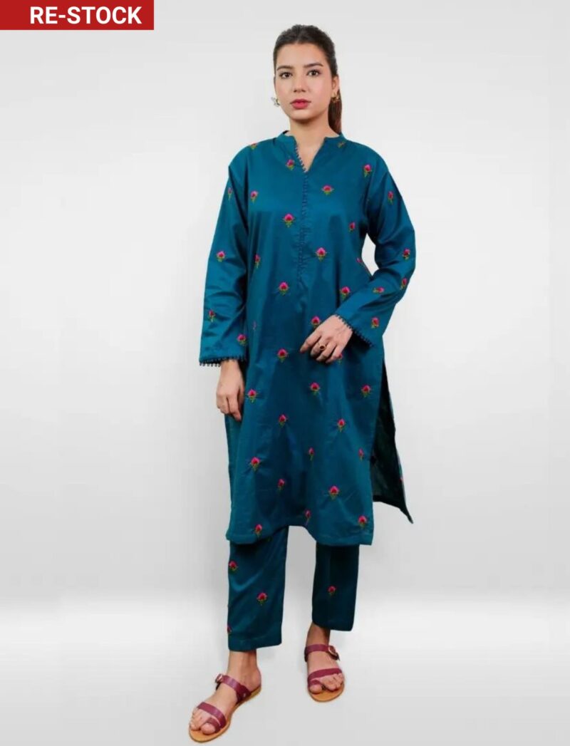 Embroidered Suit 2PC - EM49