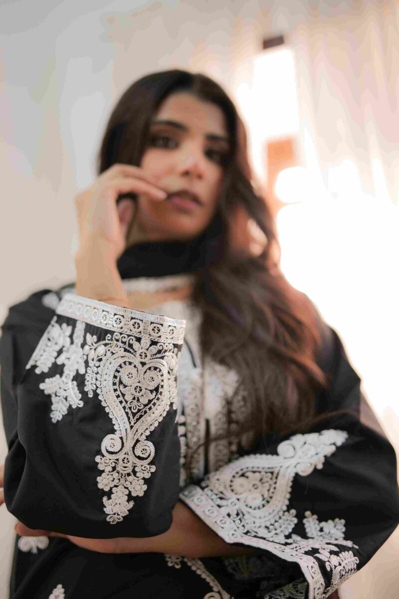 Embroidered Dress-3PC - Image 4