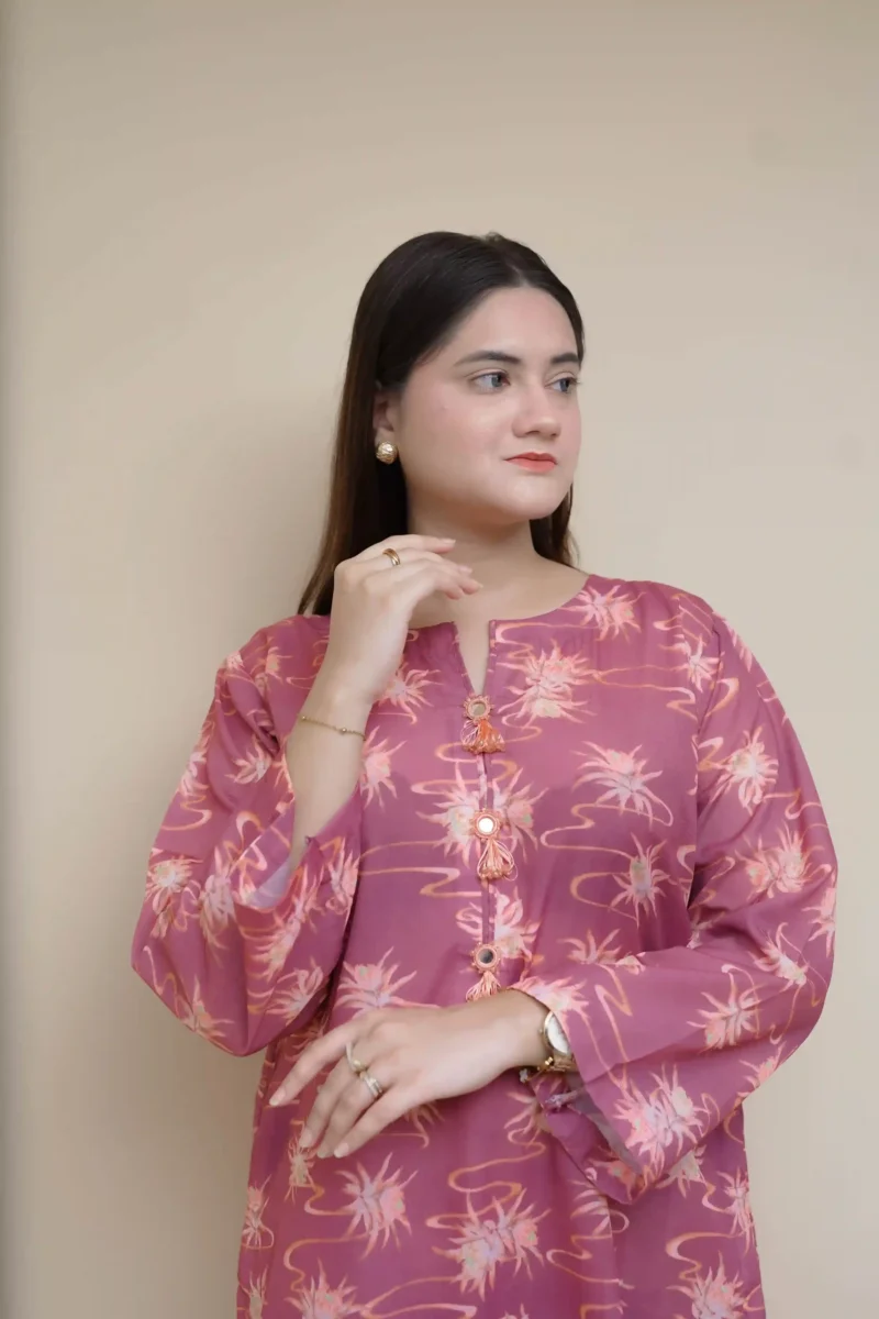 Printed Dress 2PC - PR2PCPI01 - Image 6