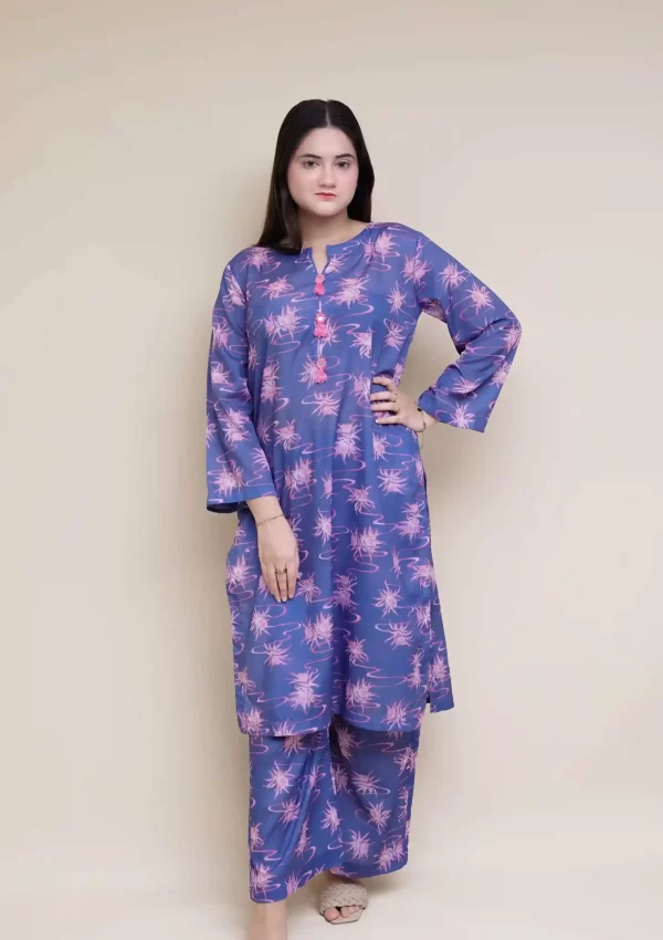 Printed Dress 2PC – PR2PCBL01