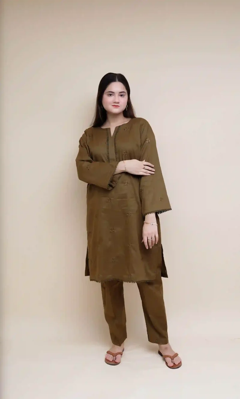 Embroidered 2PC - EM2PCBR01