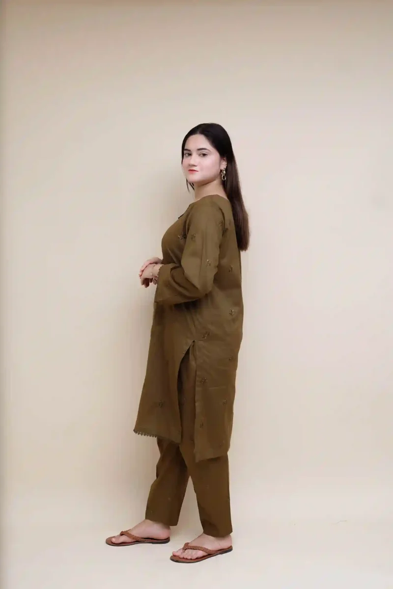 Embroidered 2PC - EM2PCBR01 - Image 3