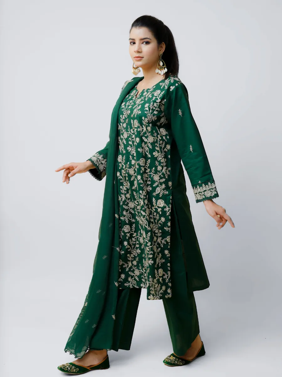Luxury Pret 3 Piece Suit – EM3PC5CGR01