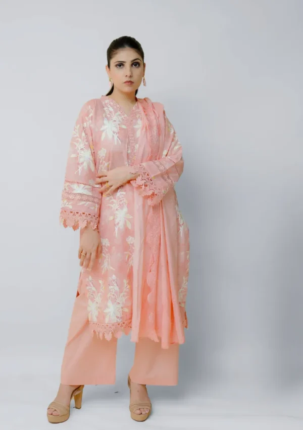 Embroidered 3 Piece Suit – EM3PCECPE01