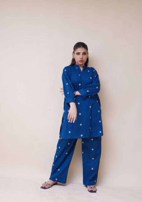 Embroidered 2pc dress – 23968