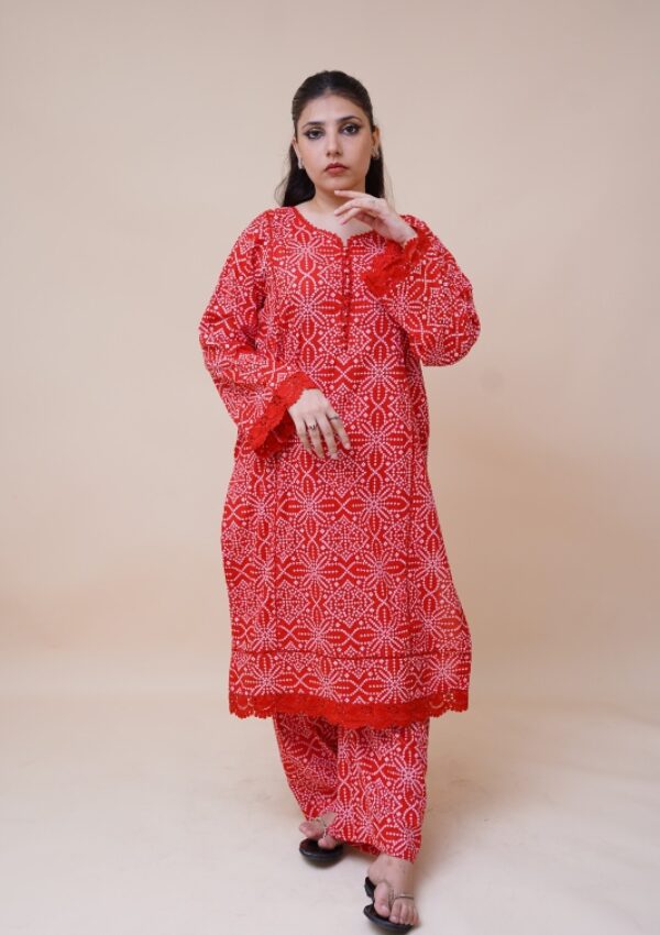 2pc Printed Suit – 23965
