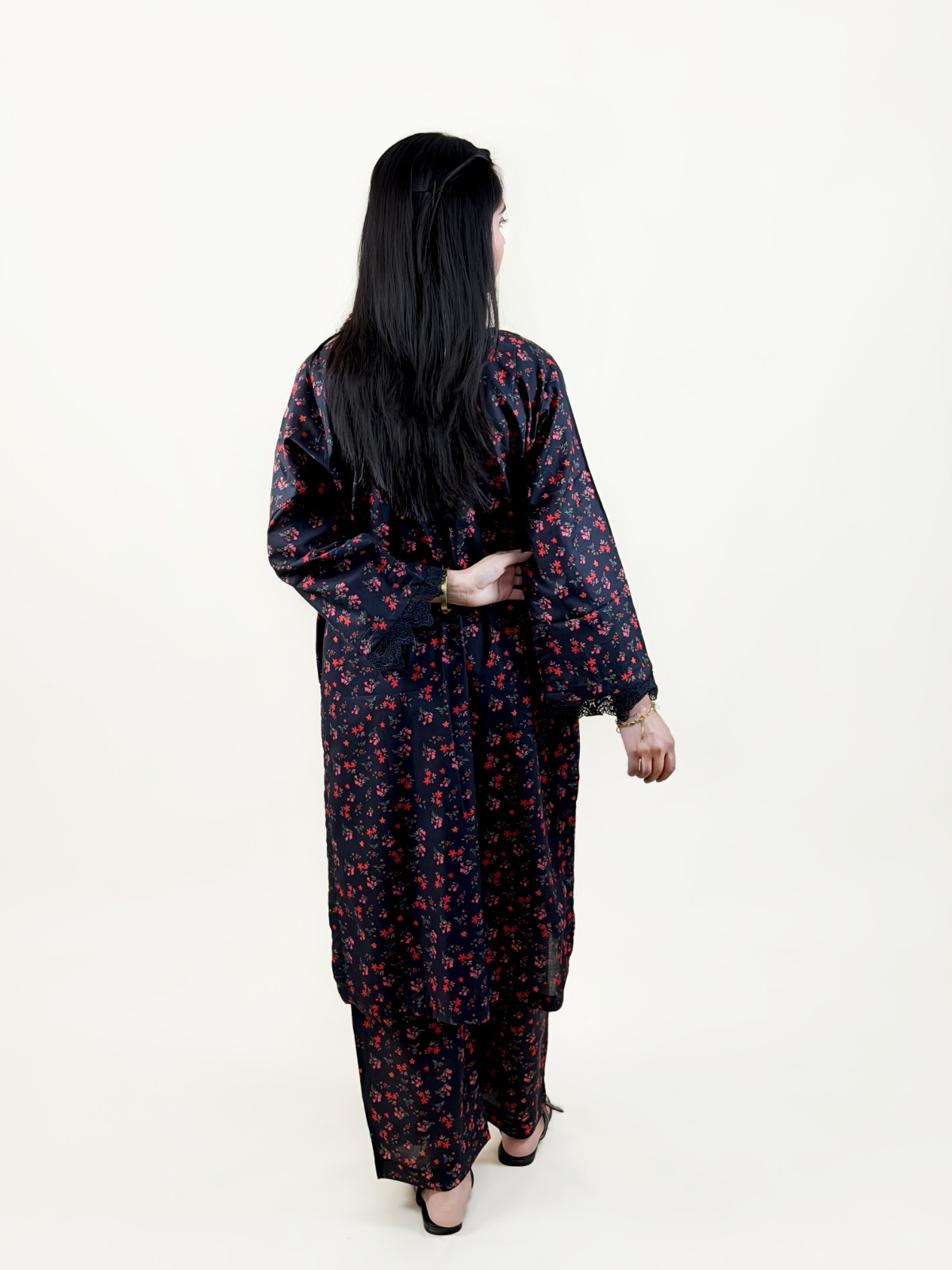 2pc Printed Suit - 239651 - Image 4