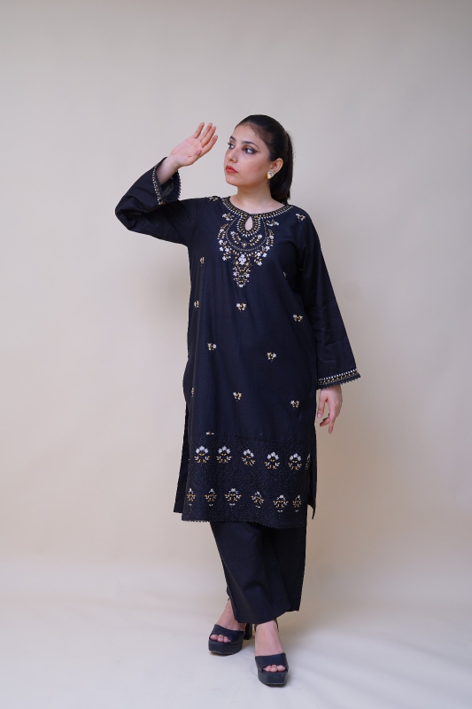 Embroidered 2pc dress – 24981