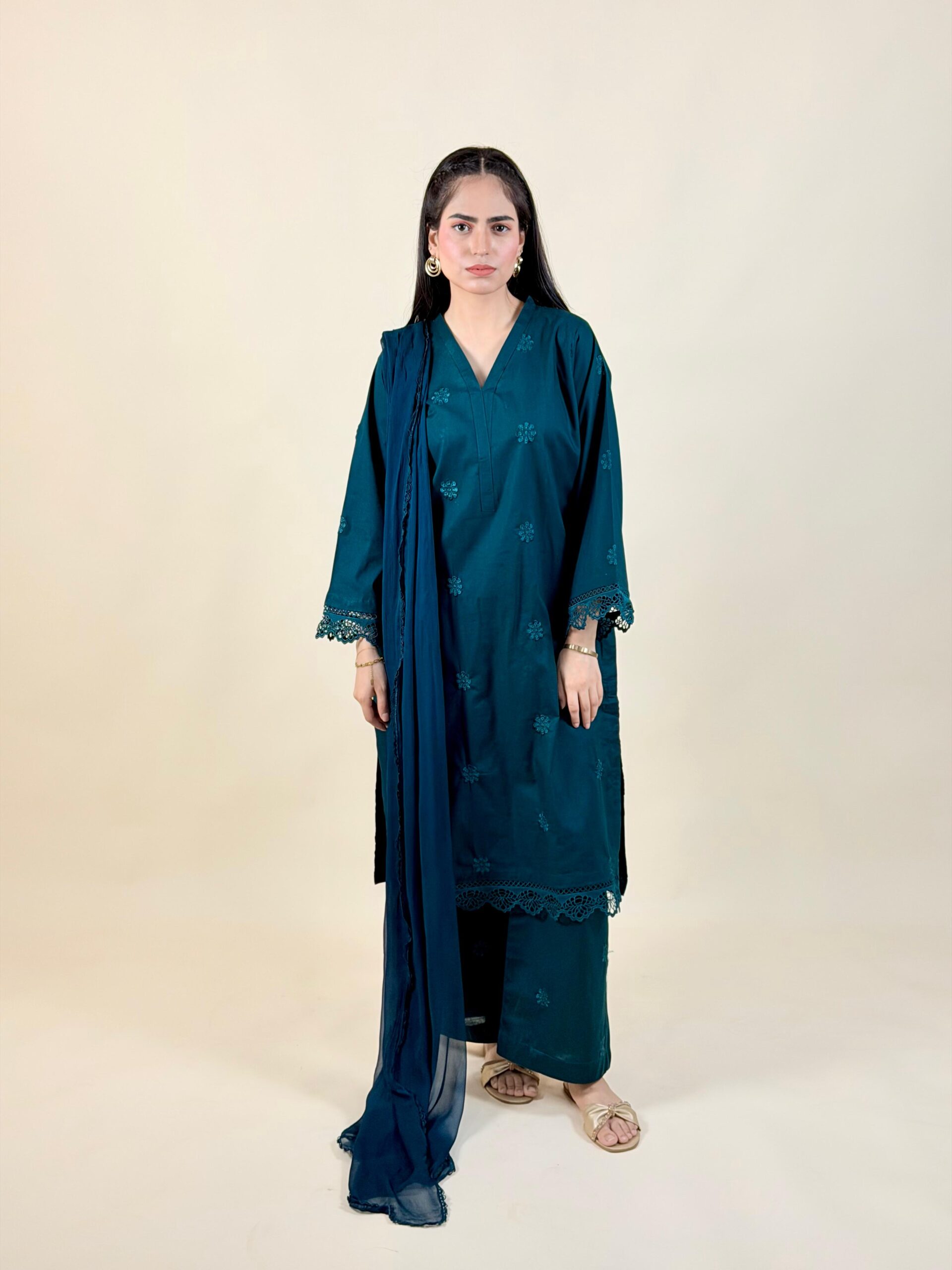 3pc Luxury Pret - A21446