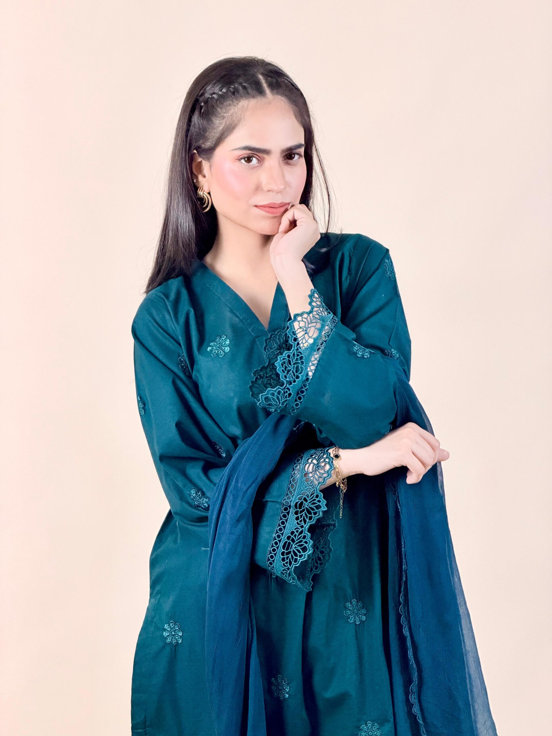 3pc Luxury Pret - A21446 - Image 3