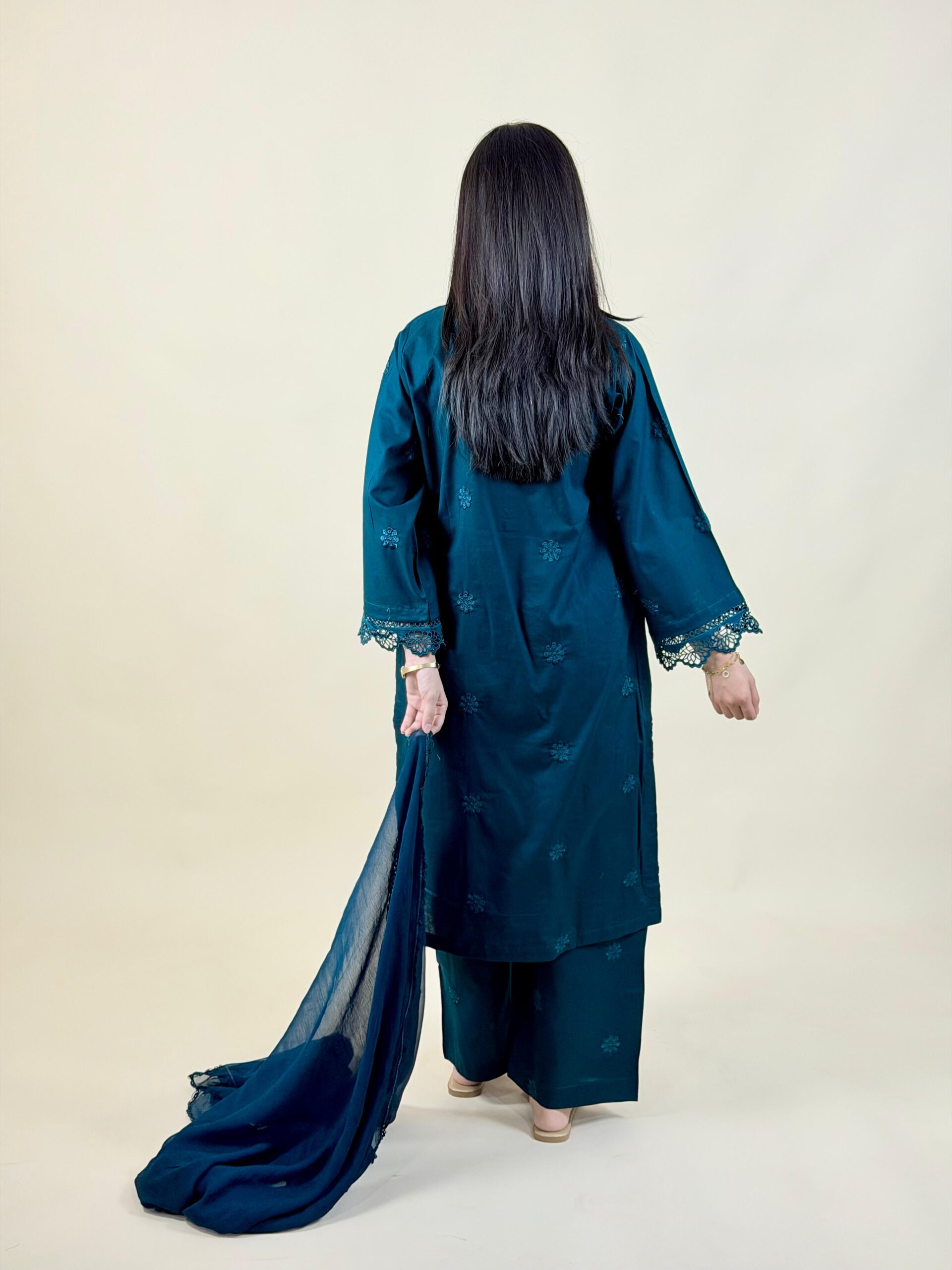 3pc Luxury Pret - A21446 - Image 7