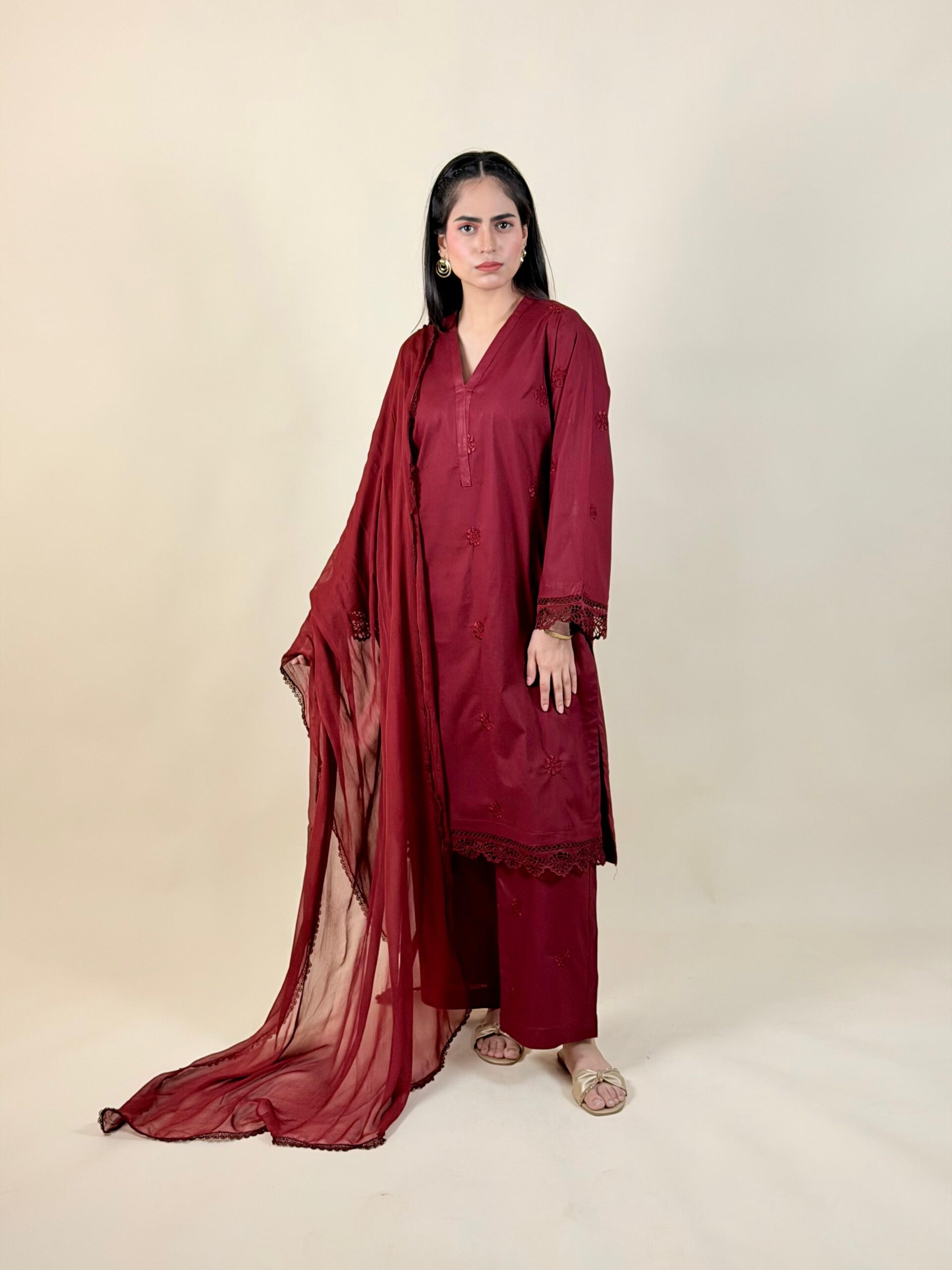 3pc Luxury Pret - A21450