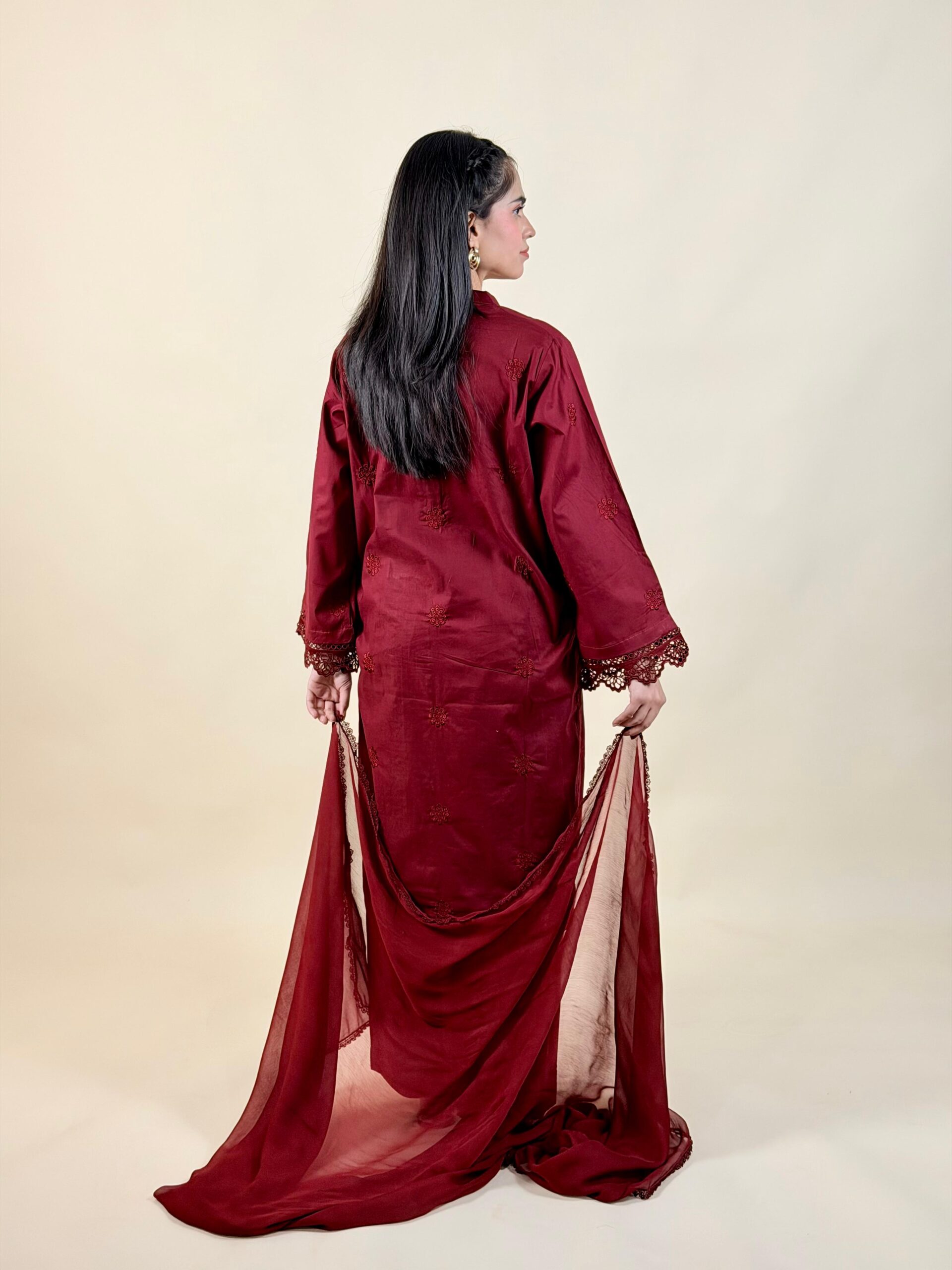 3pc Luxury Pret - A21450 - Image 6