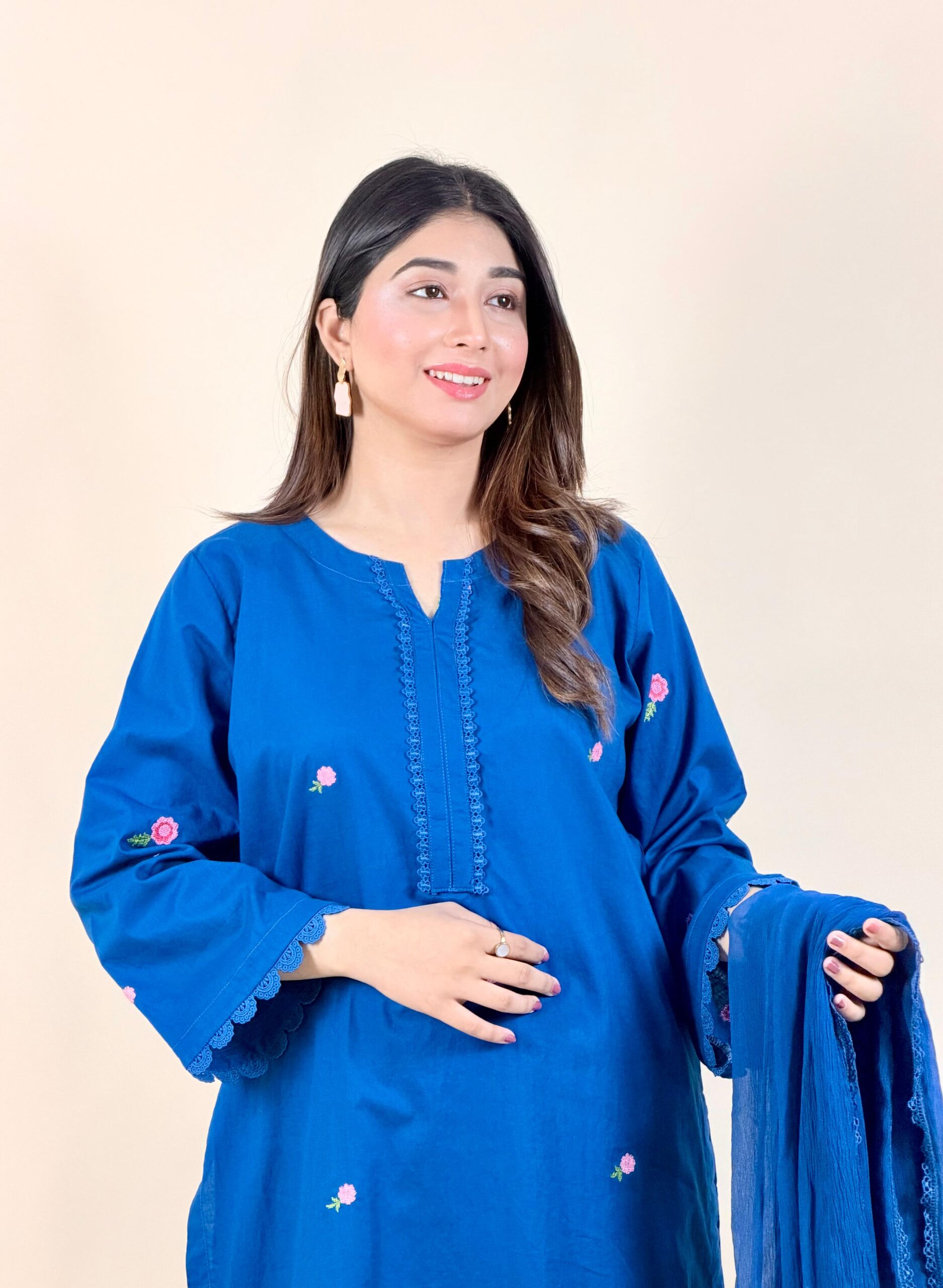 3pc Luxury Pret - A11445 - Image 2