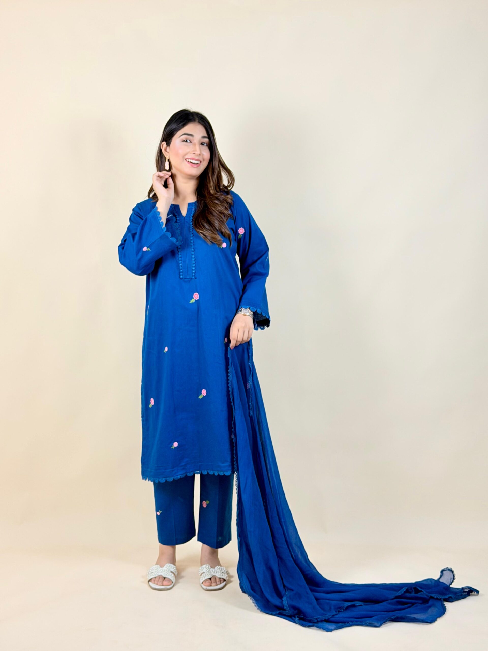 3pc Luxury Pret - A11445