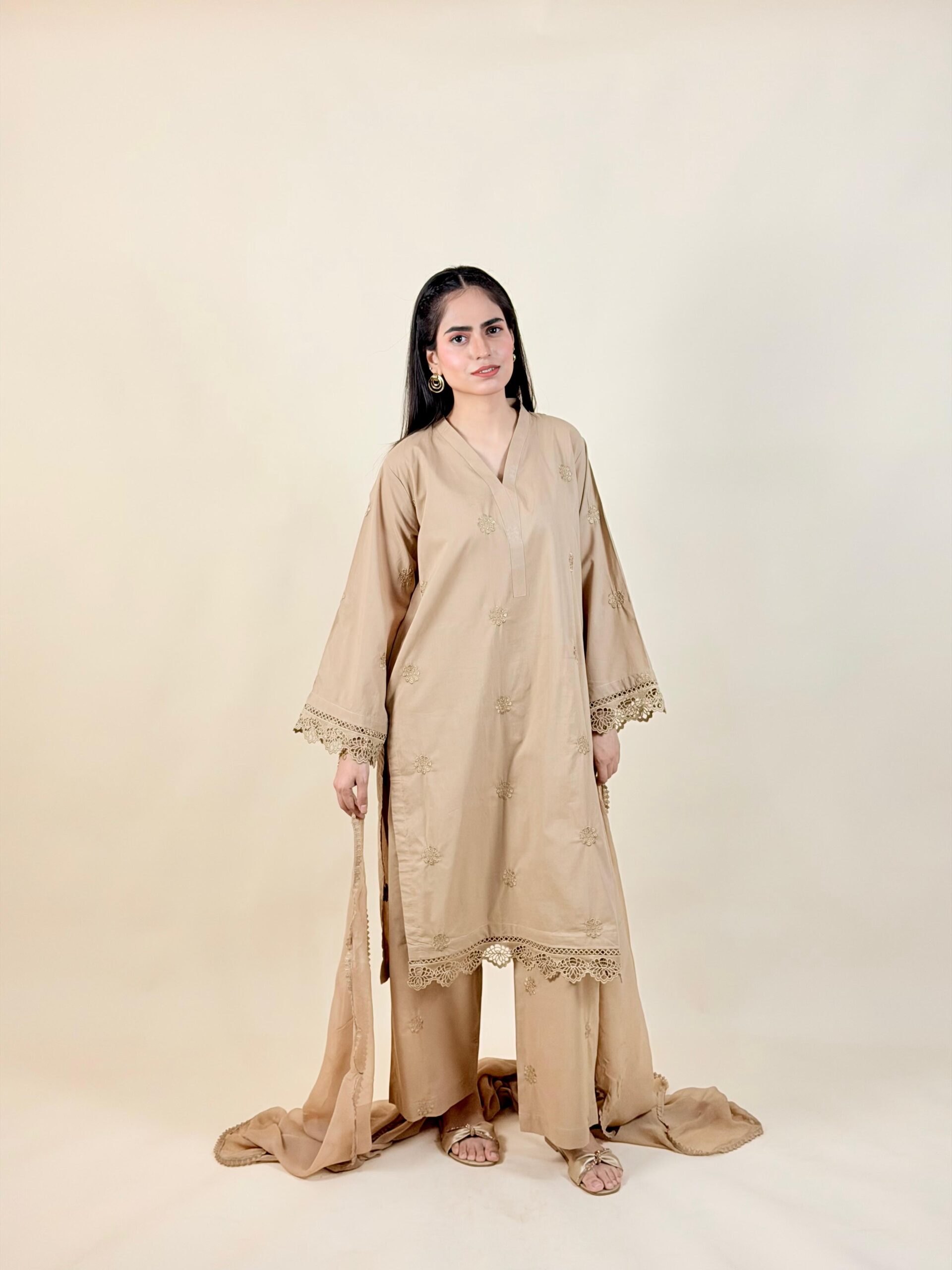 3pc Luxury Pret - A21452