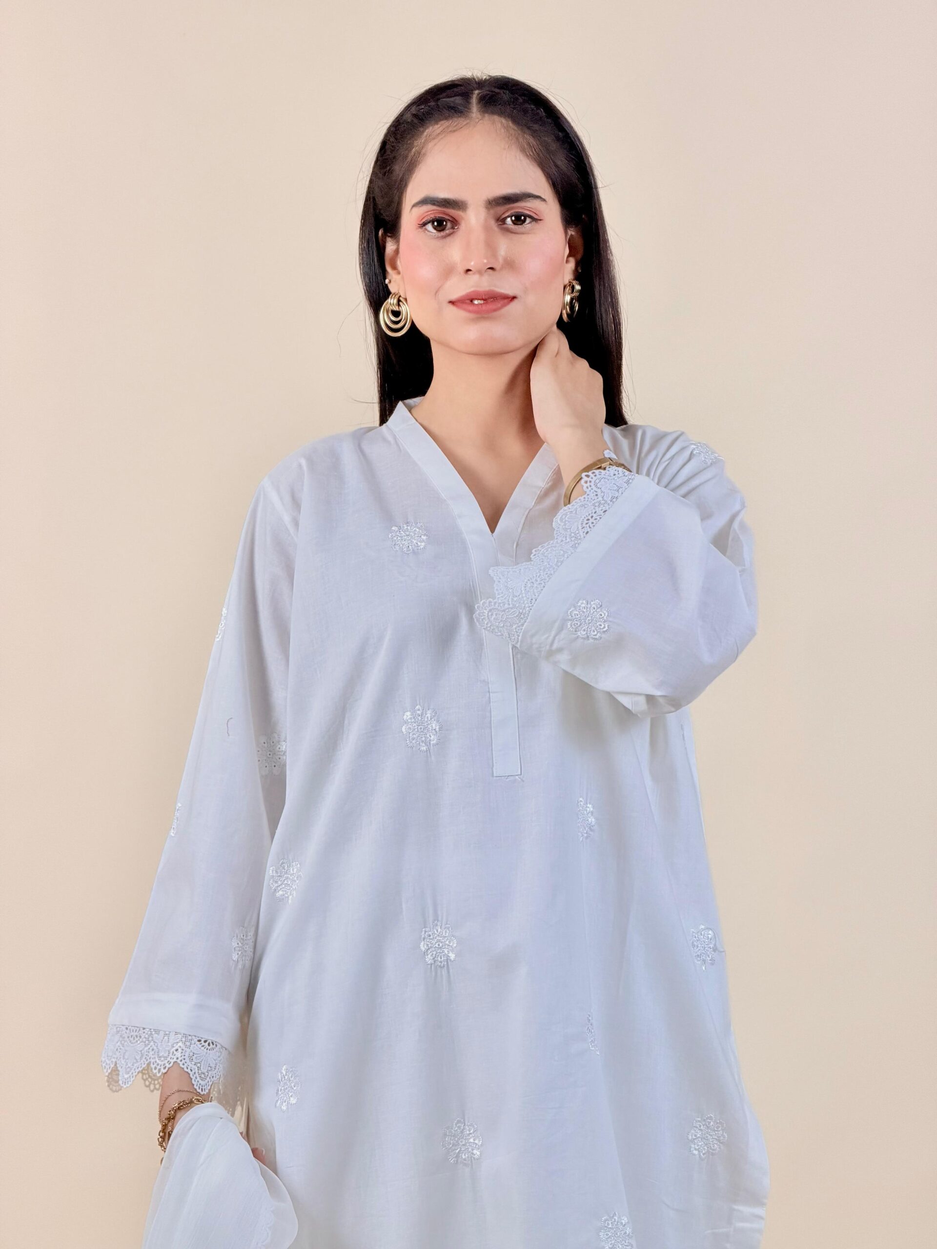 3pc Luxury Pret - A21454 - Image 2