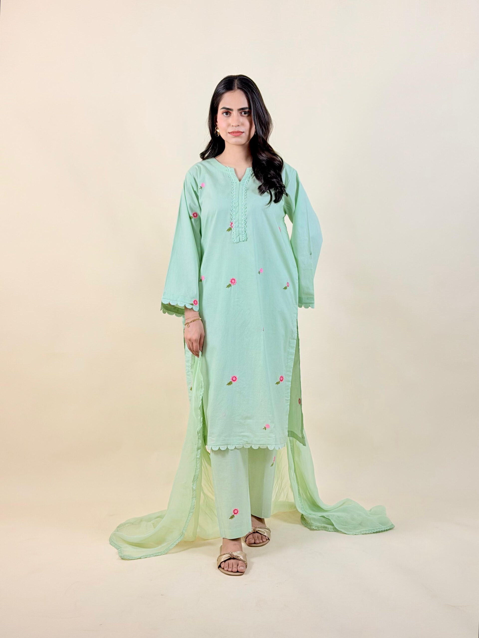 3pc Luxury Pret - A11452