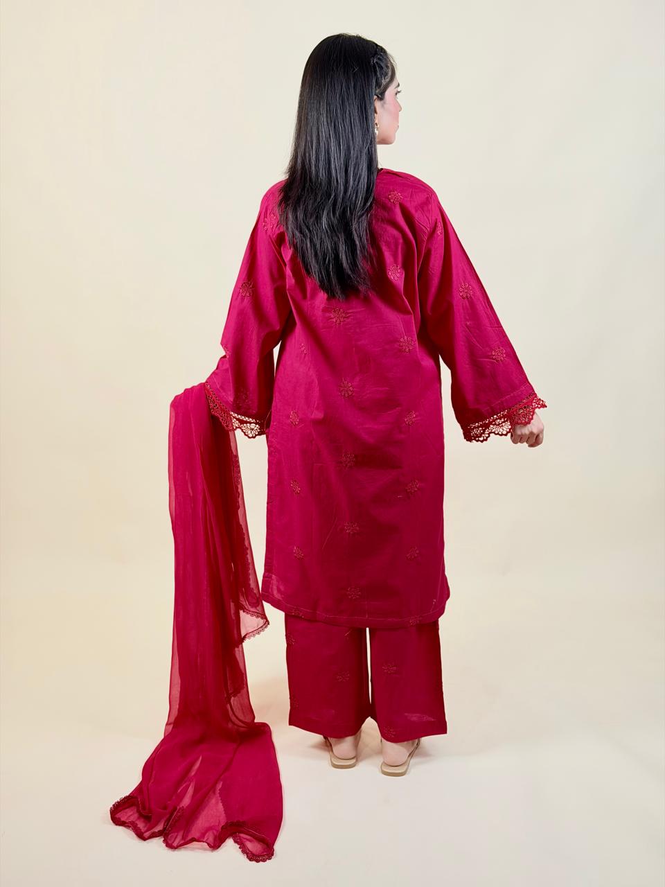 3pc Luxury Pret - A21452 - Image 6