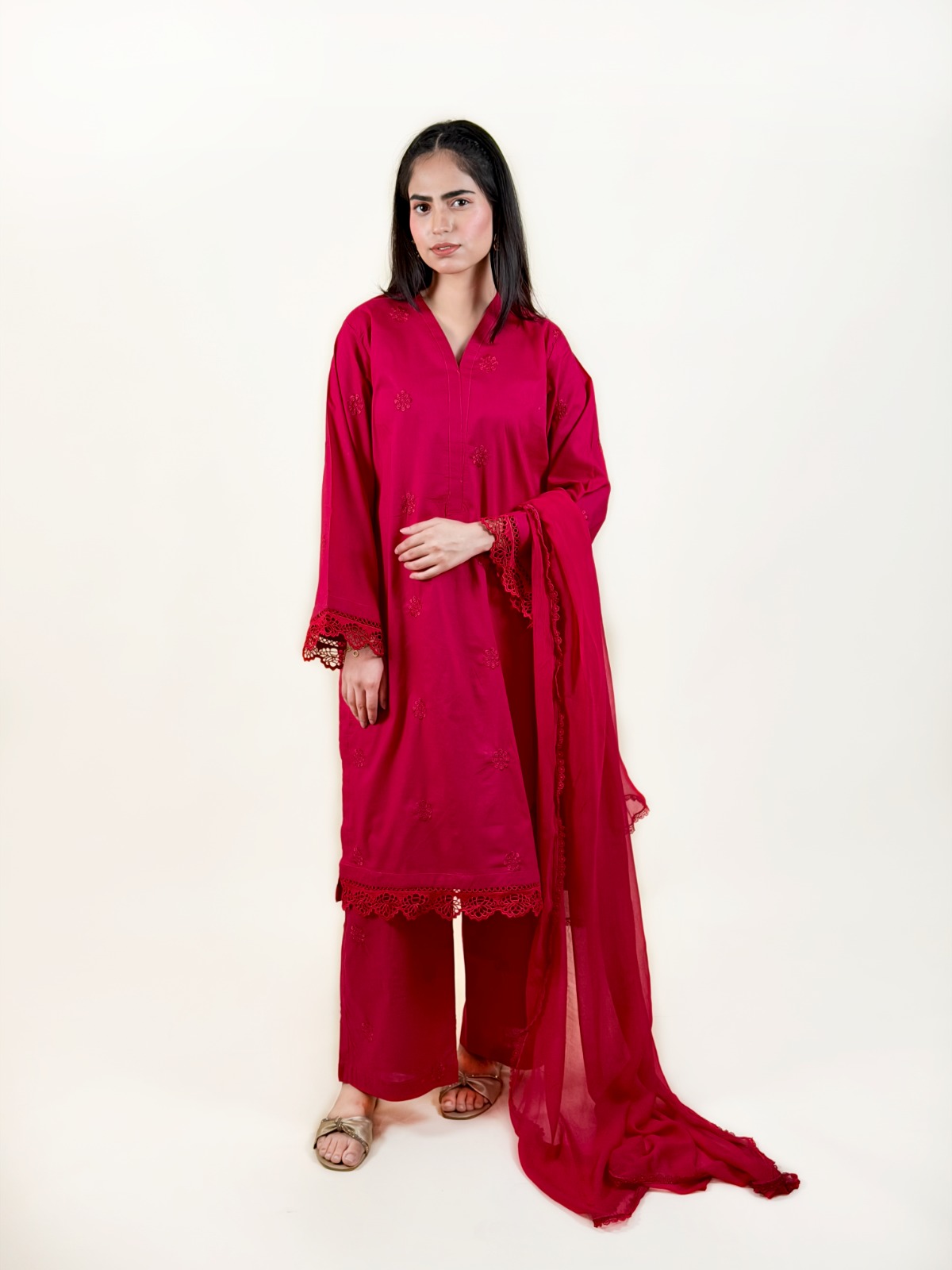 3pc Luxury Pret - A21452