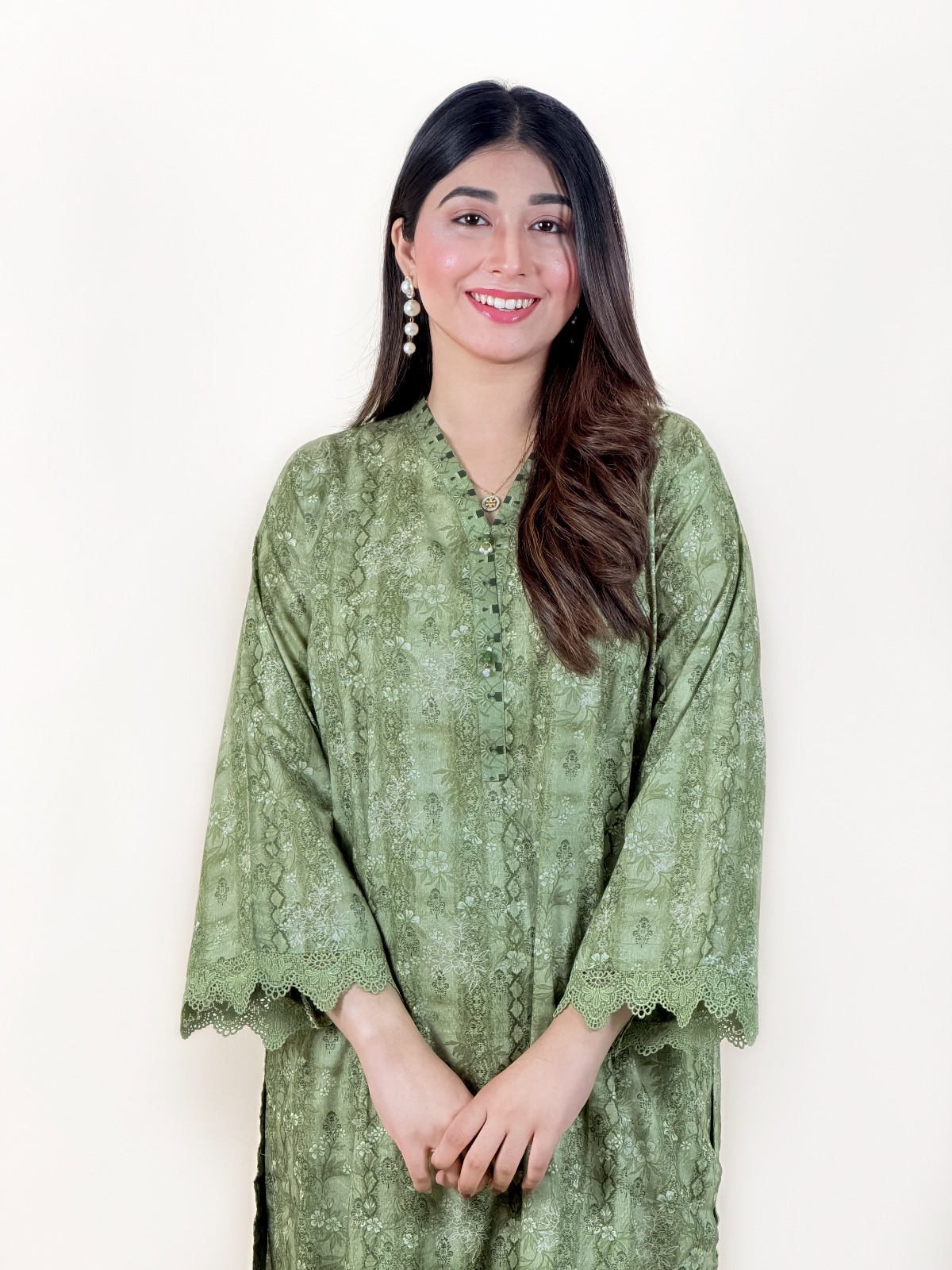 2pc Printed Suit - 239653 - Image 2