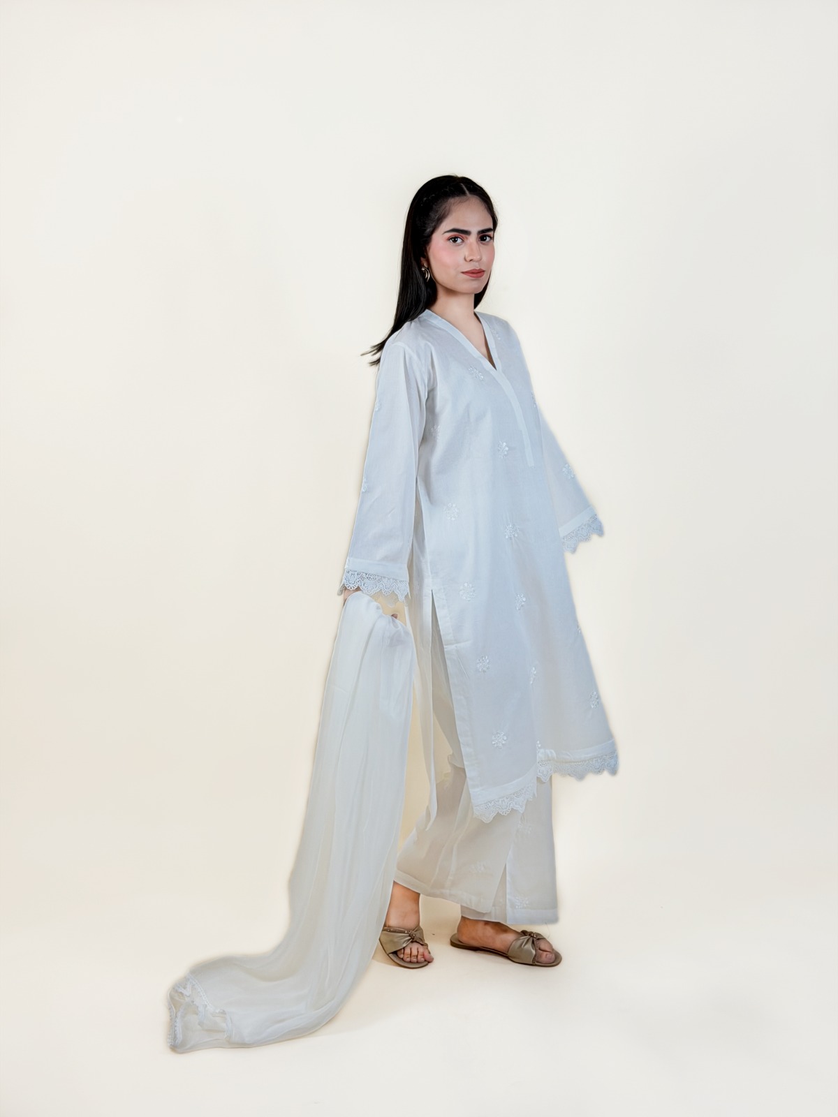 3pc Luxury Pret - A21454 - Image 5