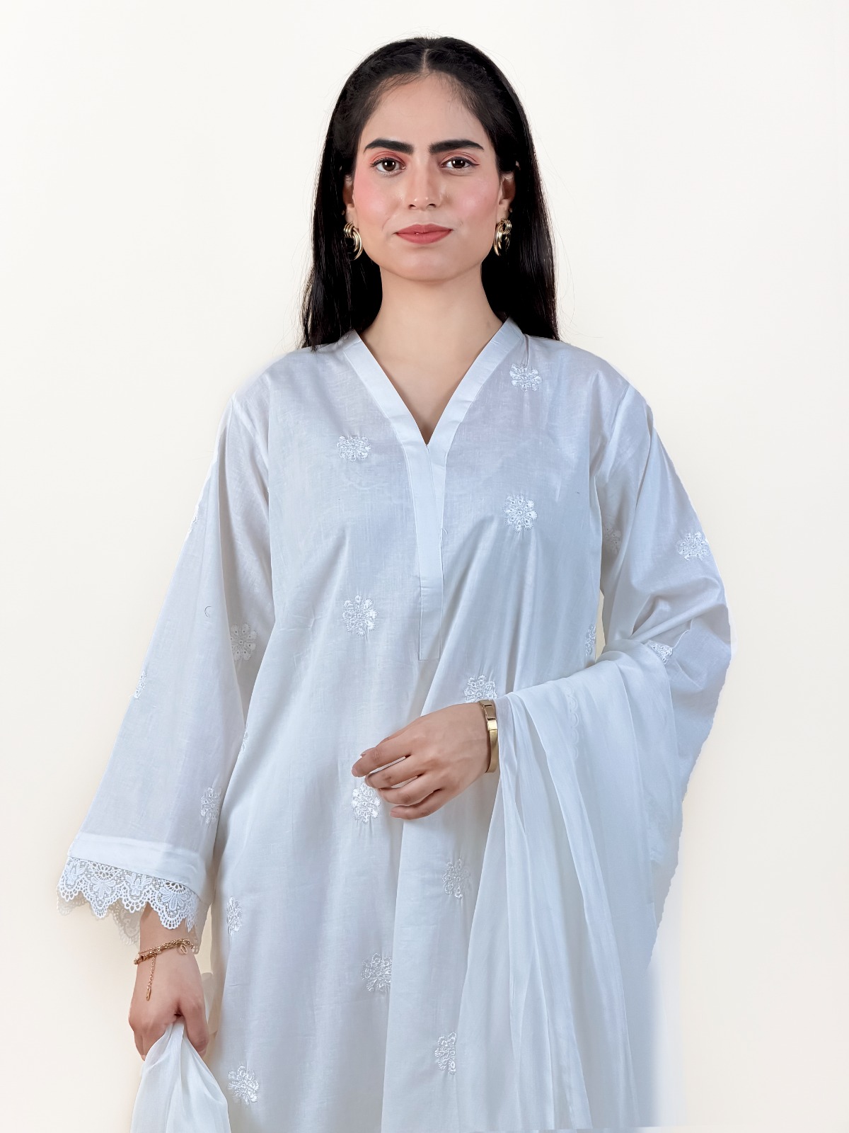 3pc Luxury Pret - A21454 - Image 2