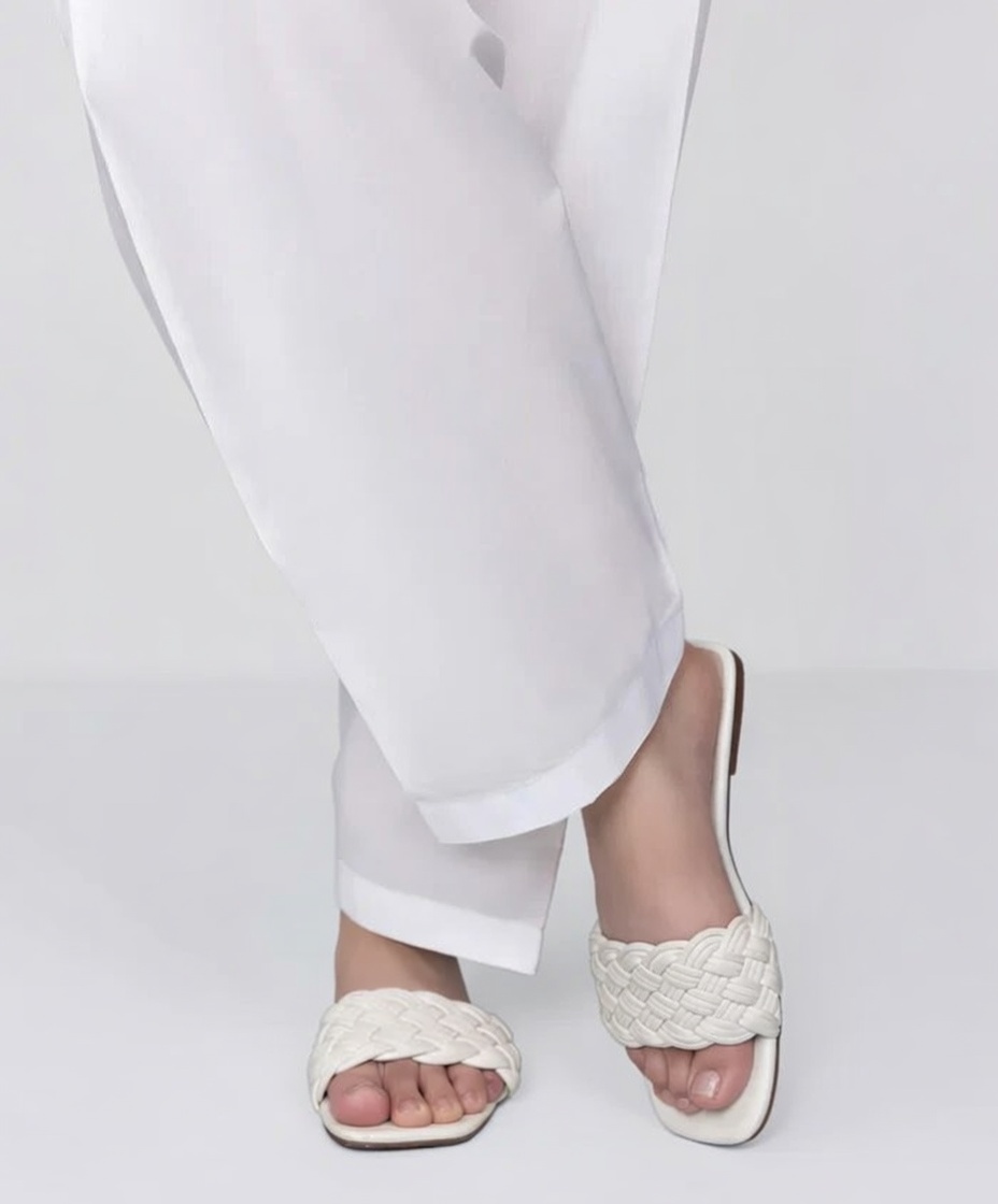 Basic Off White Shalwar - Image 2