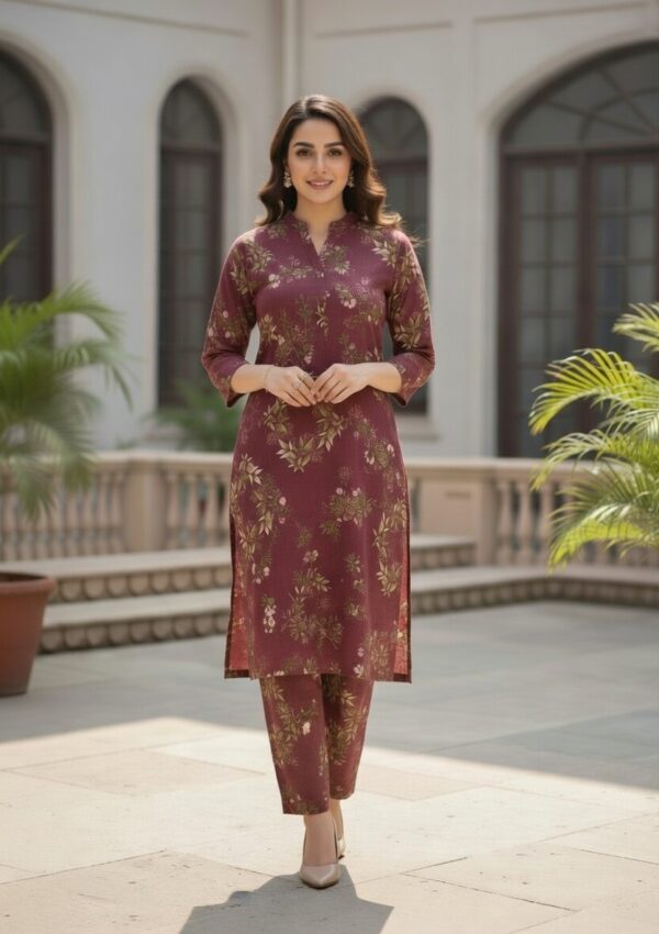 2pc Printed Suit – 65221