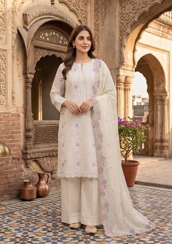 Eid Collection 3pc dress – A2142