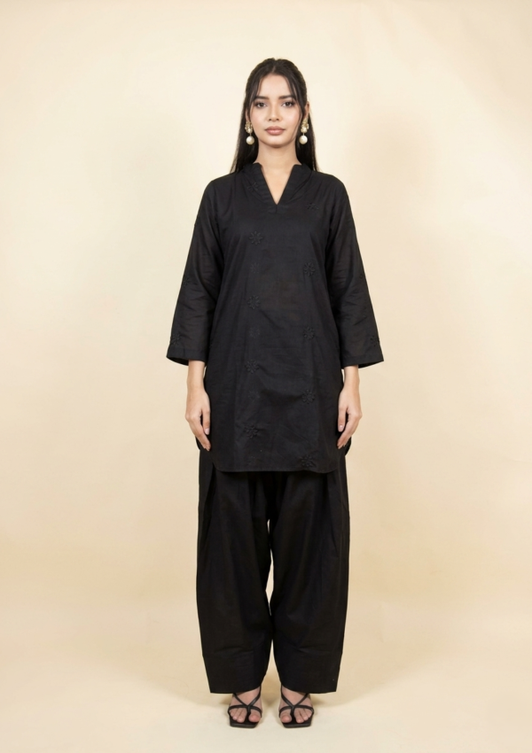 2pc Co-Ord Set With Farshi Shalwar – A1112