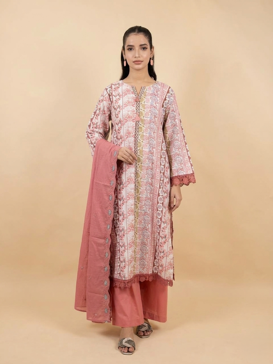 Luxury Pret 3pc dress - A9032