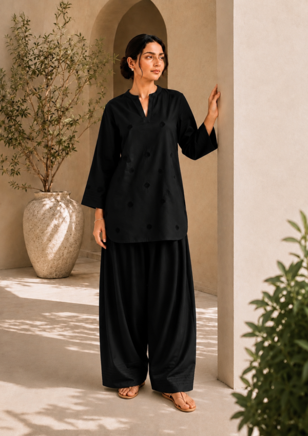 2pc Embroidered Co-Ord Set – 1010