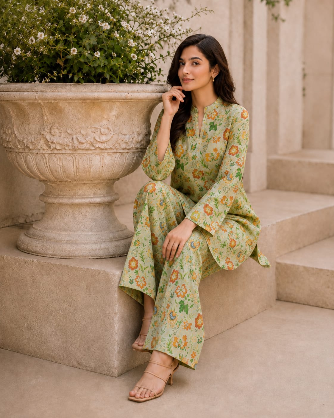 2pc Summer Co-Ord Set -3012 - Image 4