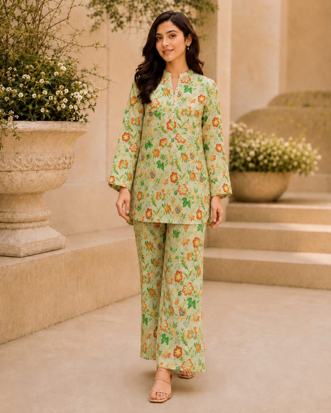 2pc Summer Co-Ord Set -3012