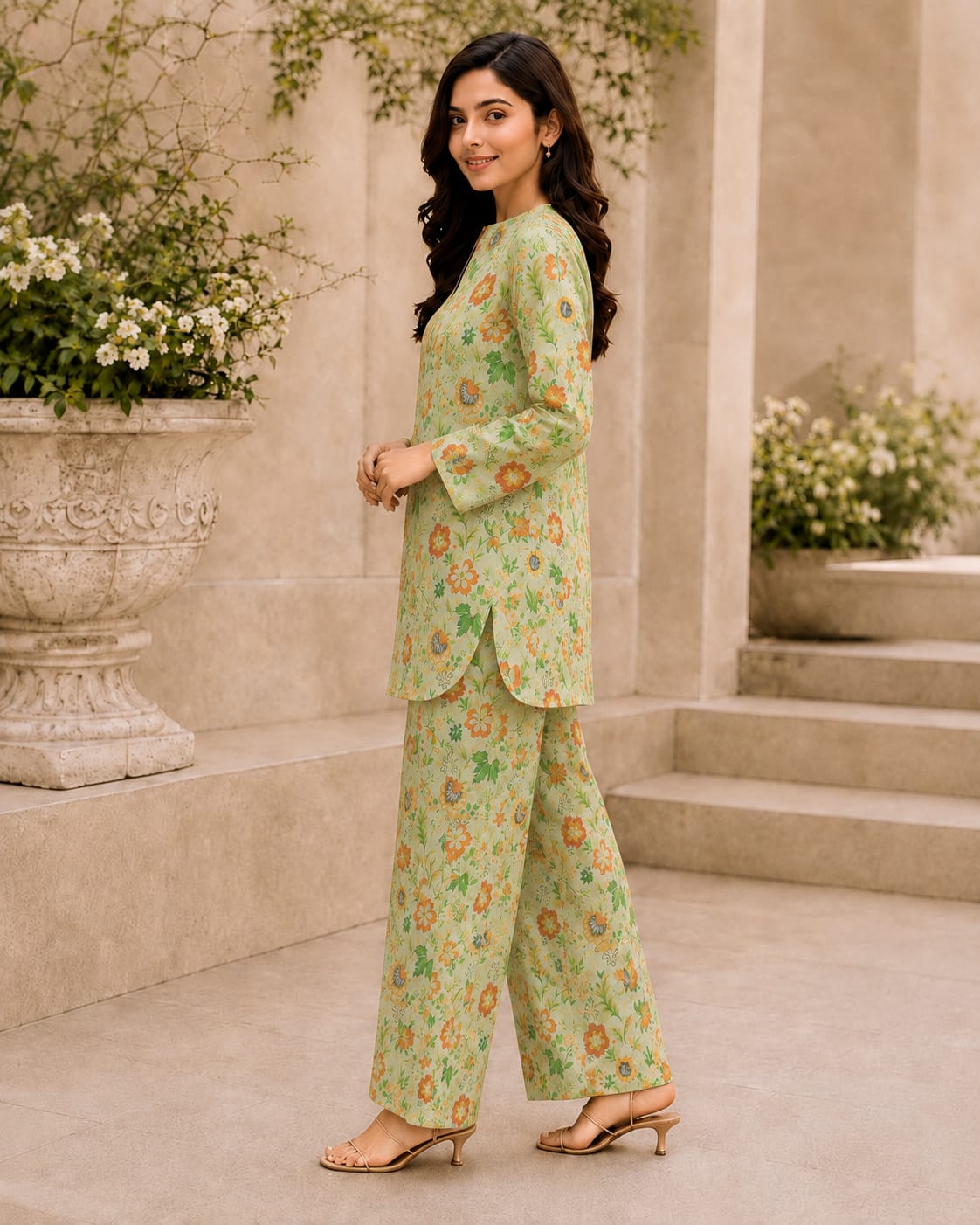 2pc Summer Co-Ord Set -3012 - Image 3