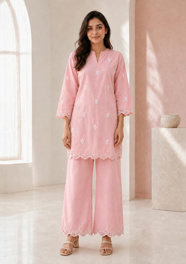 2pc Embroidered Co-Ord Set – 1725