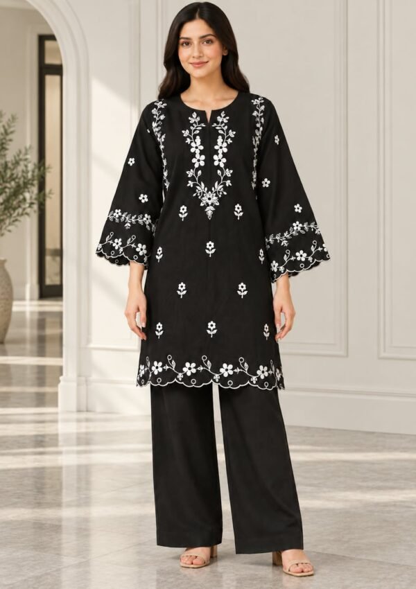 2PC Embroidered – 1805